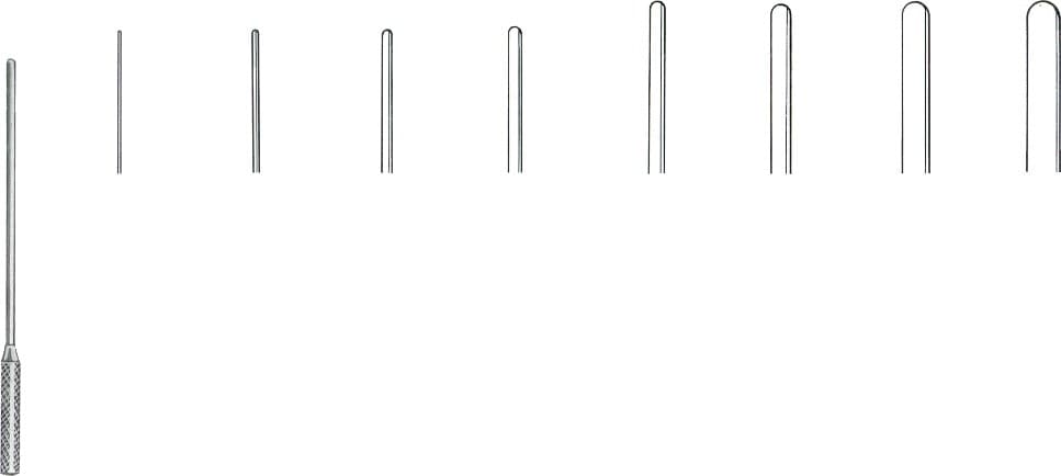 Vessel Dilator Set — 9 Pieces